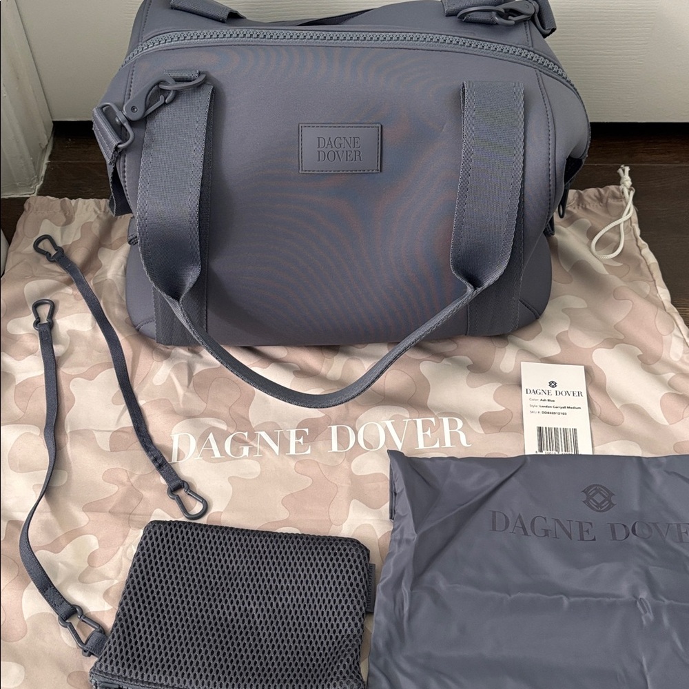 Dagne Dover Landon Carryall Medium Ash Blue
